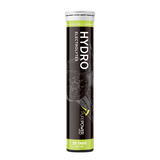 PurePower Hydrotabs Elektrolyter Citron/Lime (1 rör med 20 tabletter)