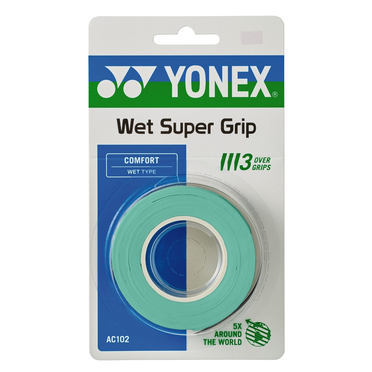 Yonex Wet Super Grap (3 st., grön)