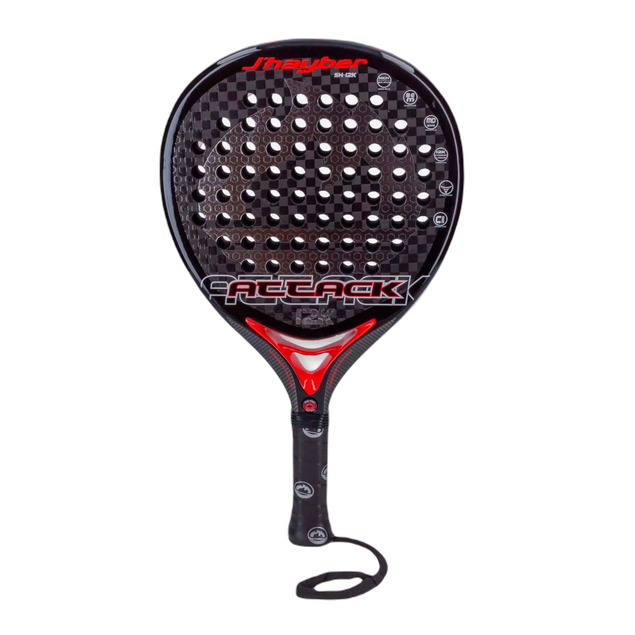 J'hayber Attack 12K Padel rack - Mypadellife.se