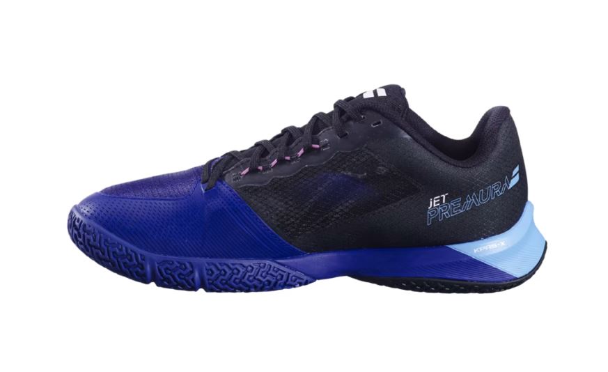 Babolat Jet Premura 2 Juan Lebron Padel Shoes (Black/Mazarine Blue)
