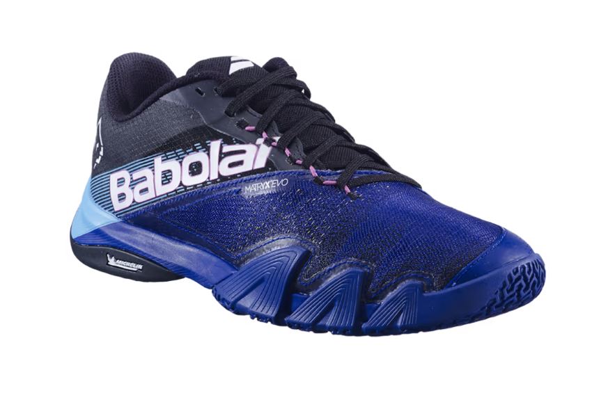 Babolat Jet Premura 2 Juan Lebron Padel Shoes (Black/Mazarine Blue)