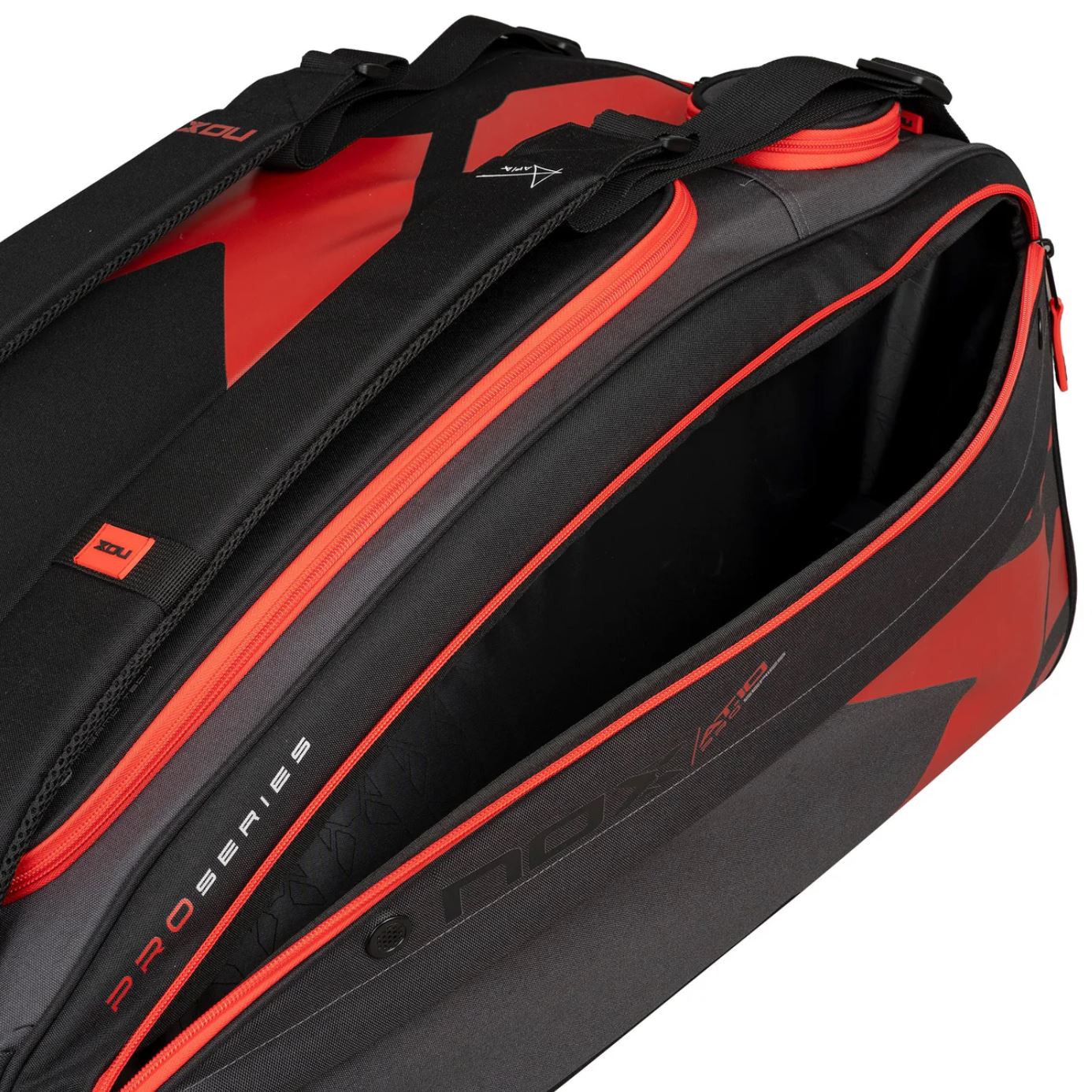 Nox AT10 XXL Padel Bag (Black/Red) - Mypadellife.com