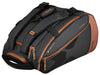 Nox Luxury Open Series Padel Bag (Black/Brown) - Mypadellife.com