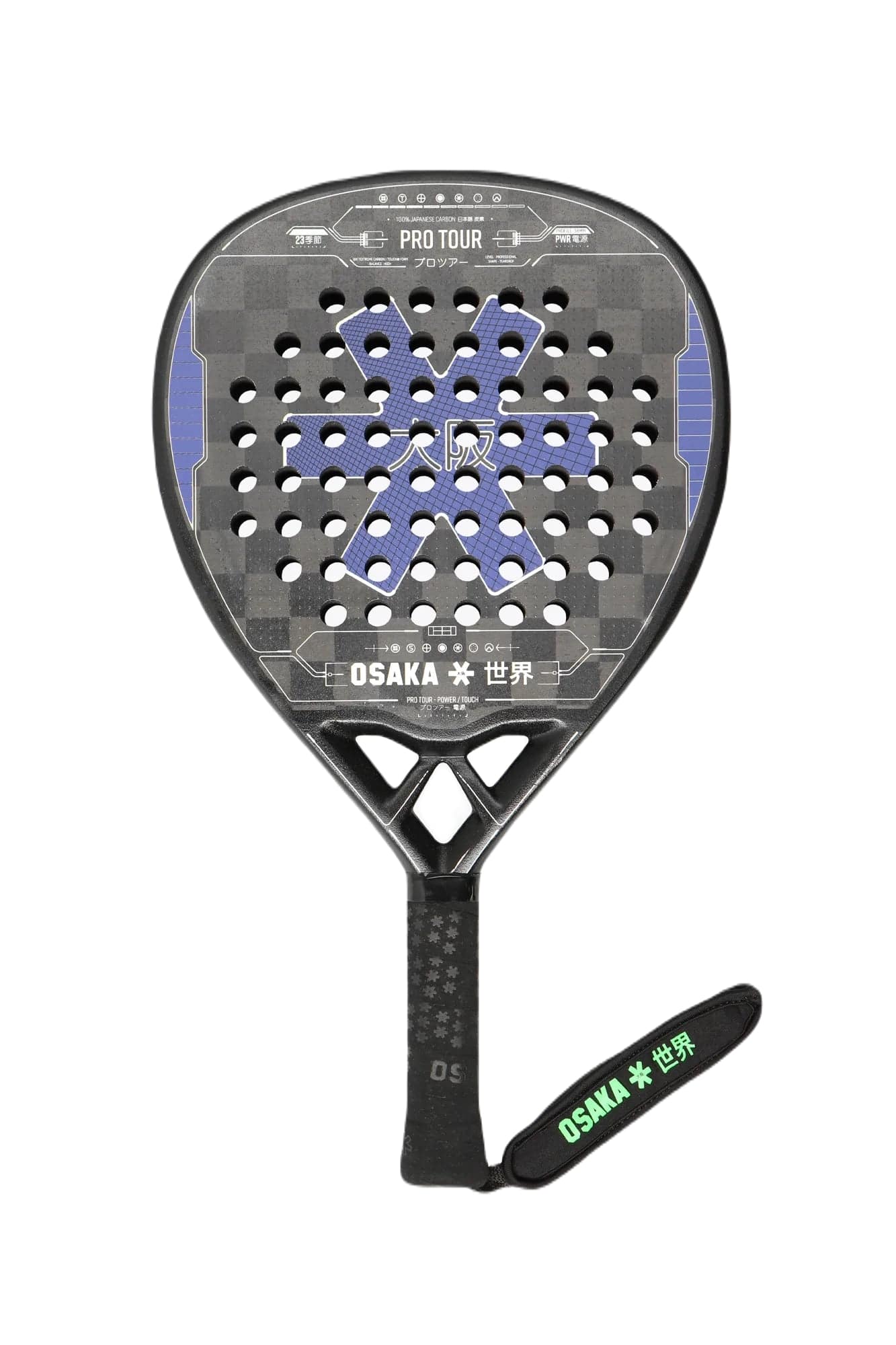 Osaka Pro Tour Power Touch 2023 Padel Rack - Mypadellife.se