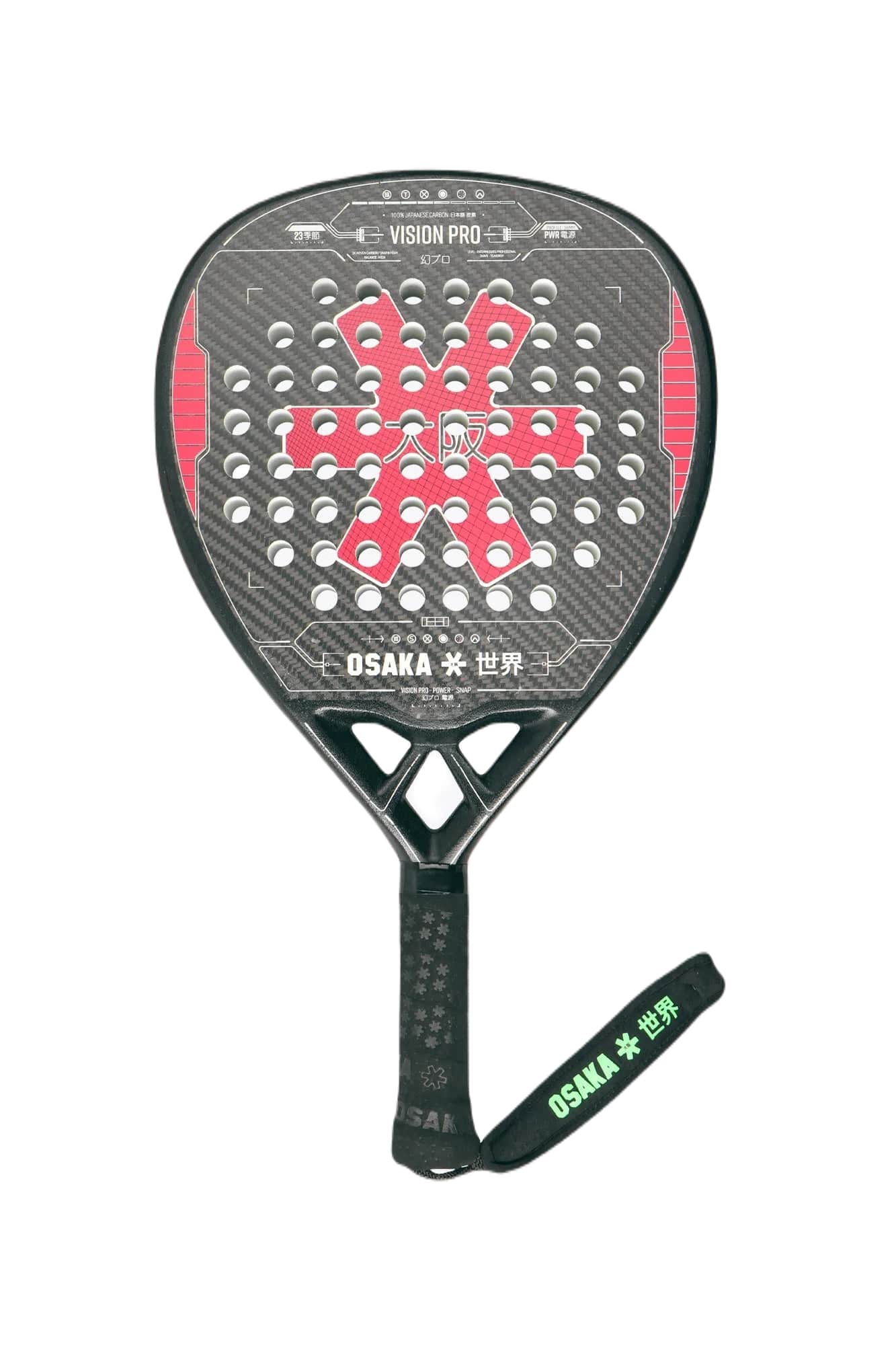 Osaka Vision Pro Power Snap 2023 Padel Rack - Mypadellife.se