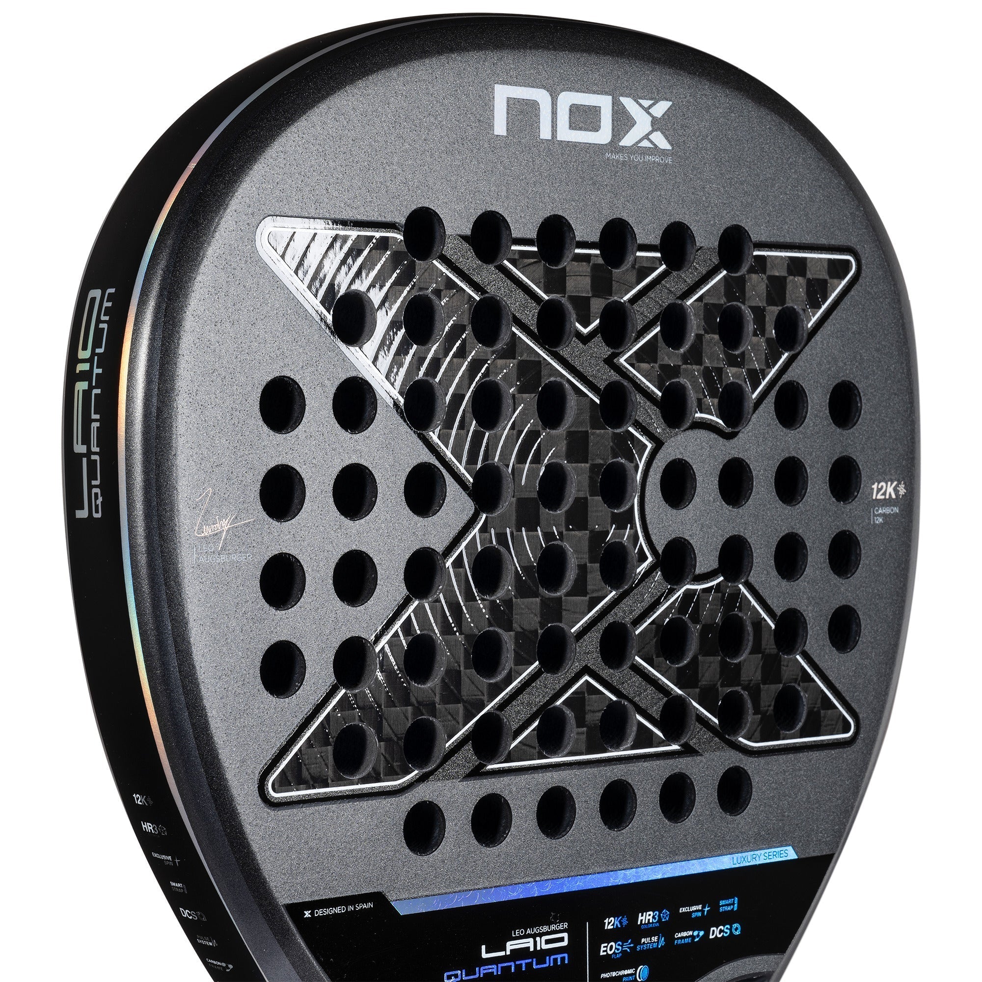 NOX LA10 Quantum 12K 2025 Padel bat