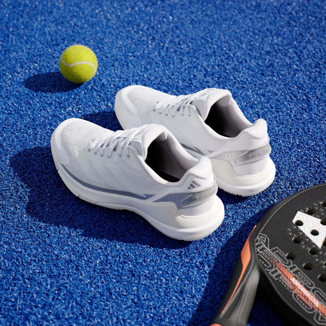 Adidas Crazyquick LS Women Padelsko (Cloud White/Cloud White/Zero Metallic)