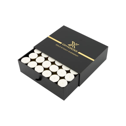 Oxdog Gold Sticky Overgrips 60 pack White