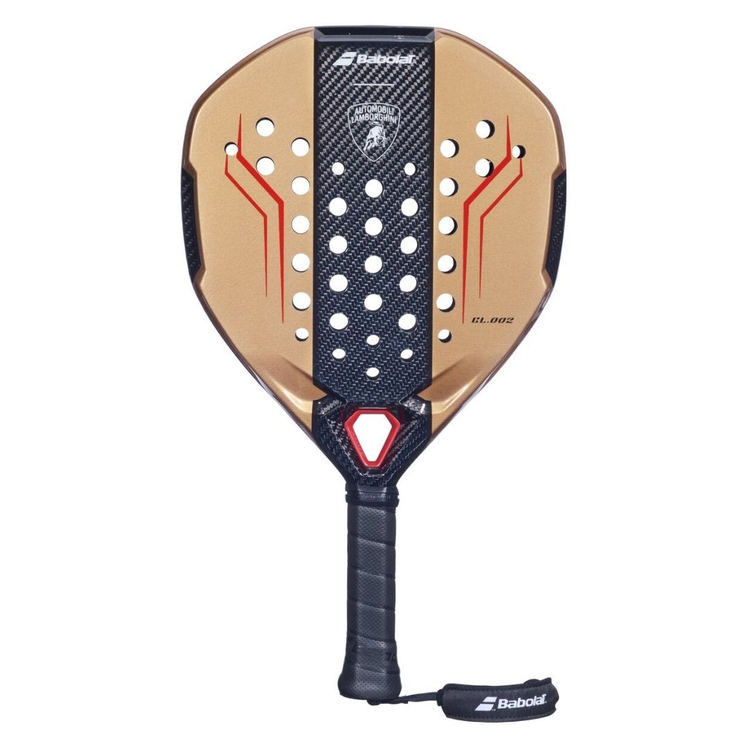 Babolat Lamborghini BL002 2026 Padelracket (Gold/Black)