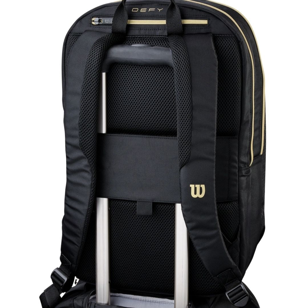 Wilson Defy V1 Padelryggsäck Black/Gold