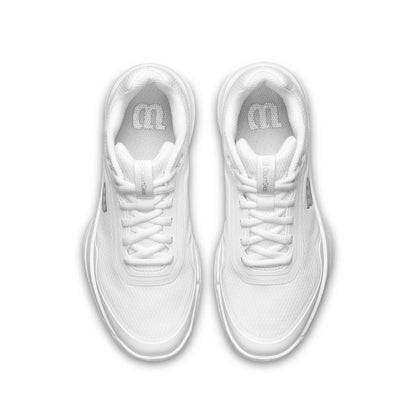 Wilson Courtglide Women White/White/Silver Padelskor