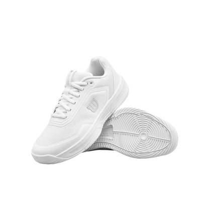 Wilson Courtglide Women White/White/Silver Padelskor