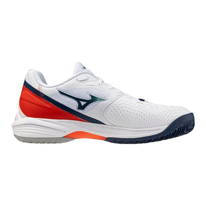 Mizuno Neo Ace CC (U) (White/Insignia Blue/Orange) Skor