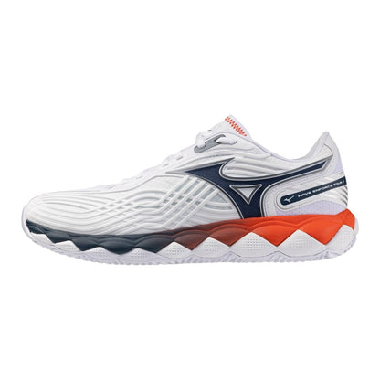 Mizuno Wave Enforce Tour 2 CC (U) (White/Insignia Blue/Orange) Skor