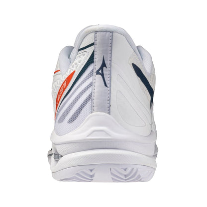 Mizuno Wave Exceed Tour 7 CC (U) (White/Insignia Blue/Orange) Skor