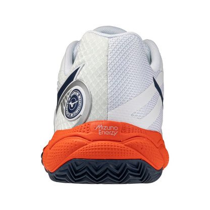 Mizuno Wave Enforce Court 2 CC (U) (White/Insignia Blue/Orange) Skor