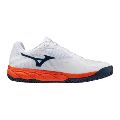 Mizuno Wave Enforce Court 2 CC (U) (White/Insignia Blue/Orange) Skor