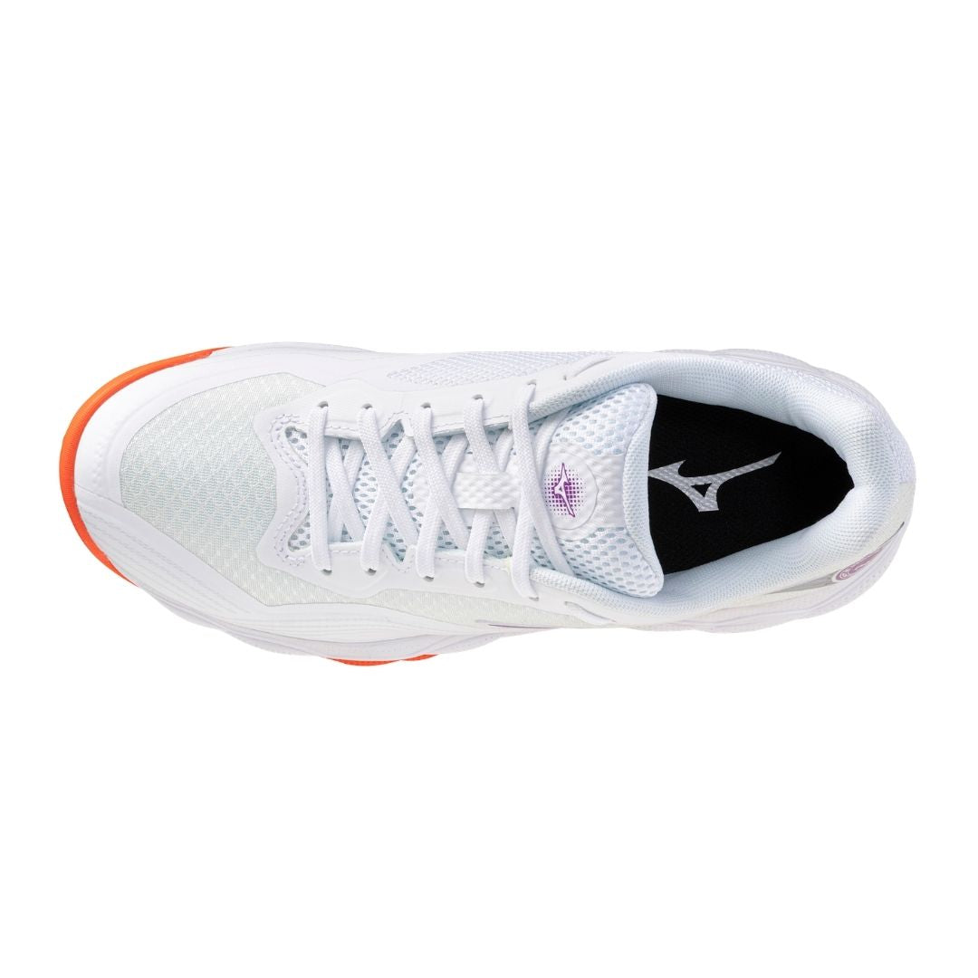 Mizuno Wave Enforce Court 2 CC (W) (White/Dahlia/Sunstone) Skor