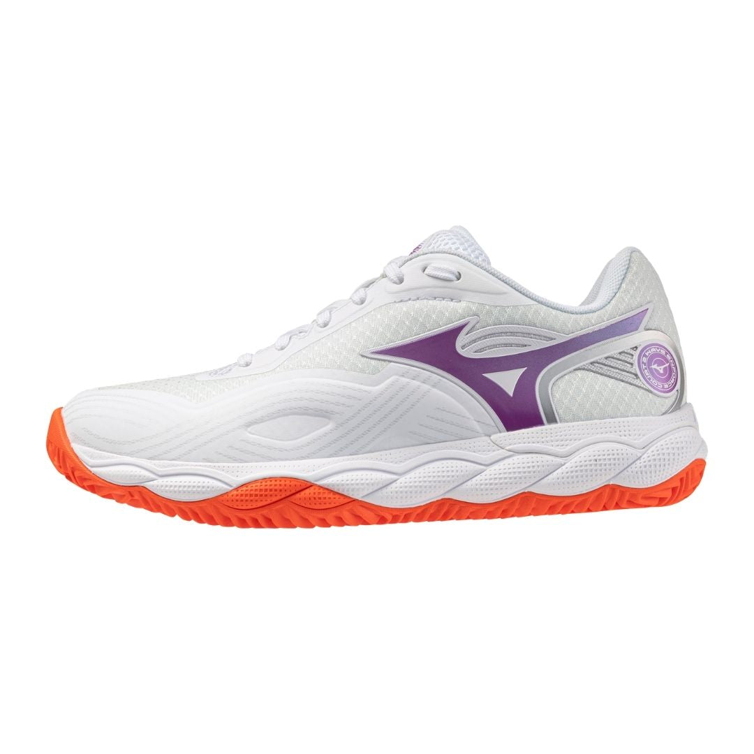 Mizuno Wave Enforce Court 2 CC (W) (White/Dahlia/Sunstone) Skor