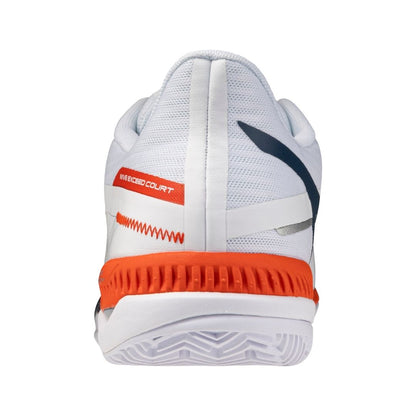 Mizuno Wave Exceed Court CC (U) (White/Insignia Blue/Orange) Skor