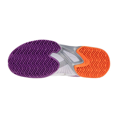 Mizuno Wave Exceed Court CC (W) (White/Dahlia/Lava Orange) Skor