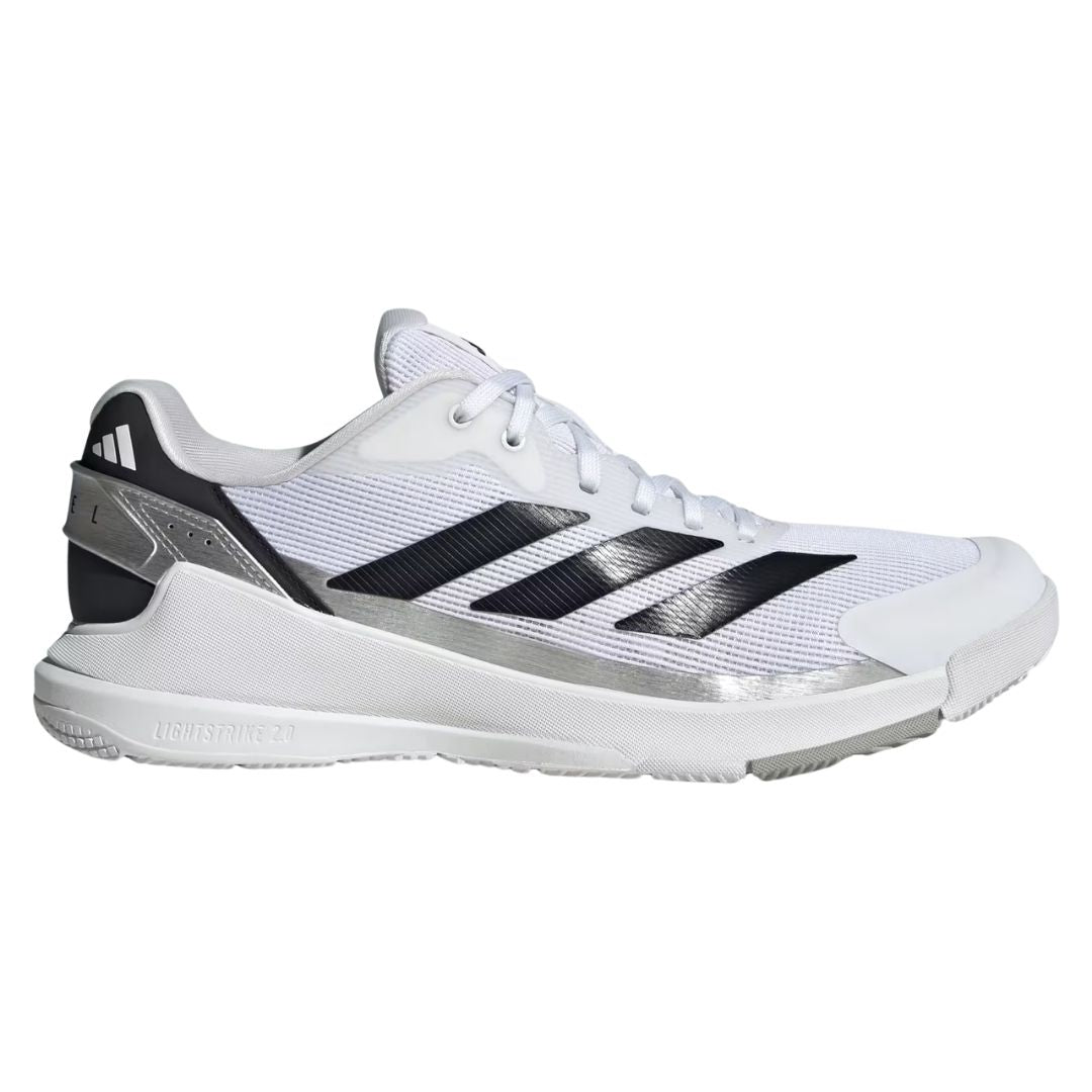 Adidas Crazyquick LS Men Padelskor (Cloud White/Core Black/Silver Metallic)