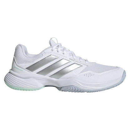 Adidas Gamecourt 3 Women Padelskor (Cloud White/Silver Metallic/Ice Blue)