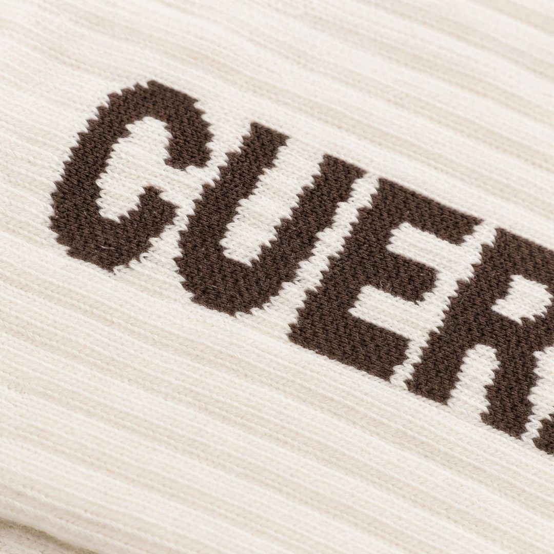 Cuera Padel Socks 2-Pack Off-White/Dark Brown Padelsockor