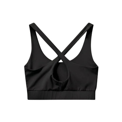 Cuera Oncourt Soft Bra Top Black Sport-bh