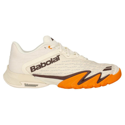 Babolat Jet Premura 3 Men Padelskor (Cream/Orange)