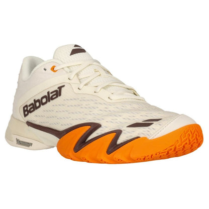 Babolat Jet Premura 3 Men Padelskor (Cream/Orange)