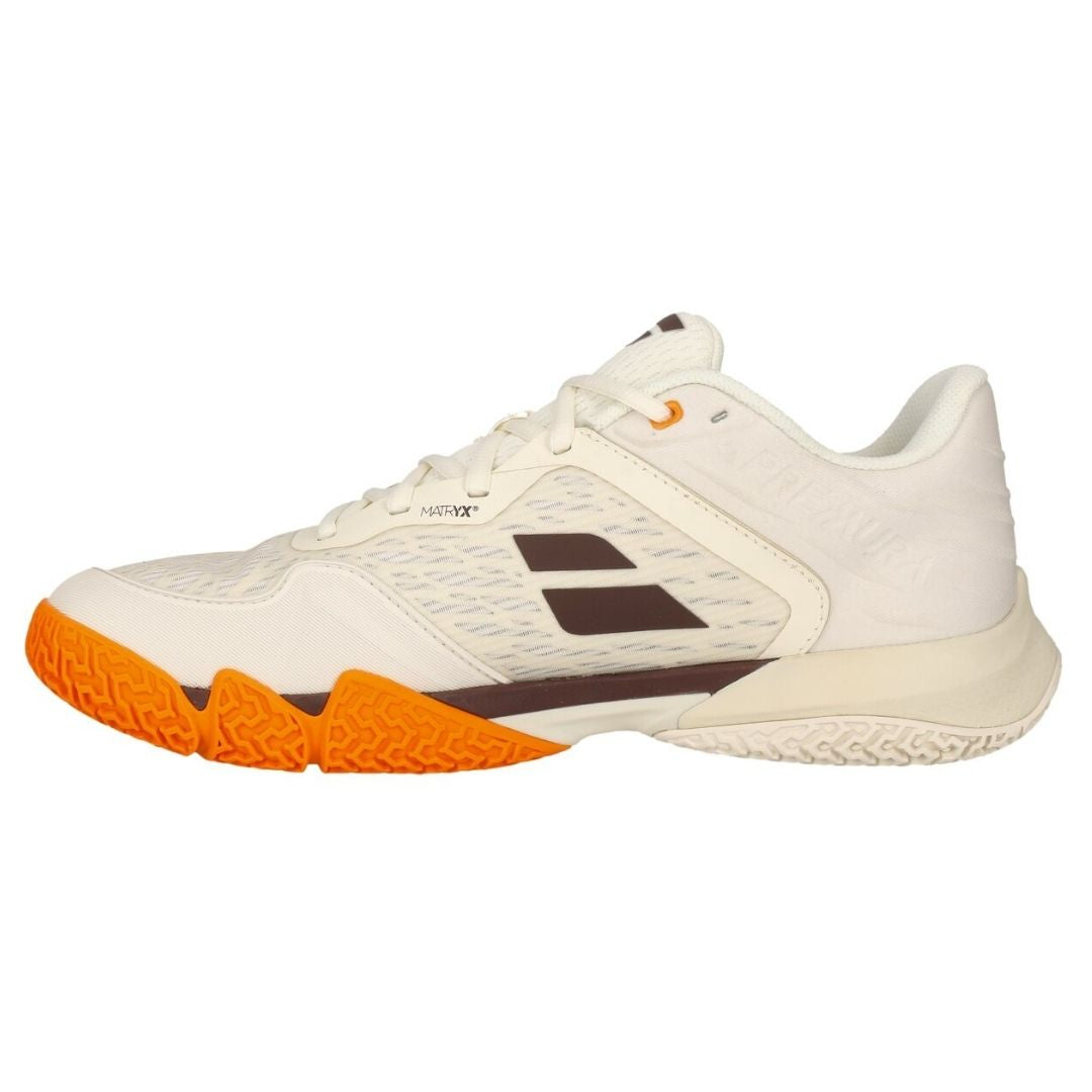 Babolat Jet Premura 3 Men Padelskor (Cream/Orange)