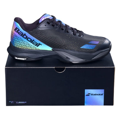 Babolat Jet Mach 4 Spectra All Court Men Padelskor (Black/Spectra)