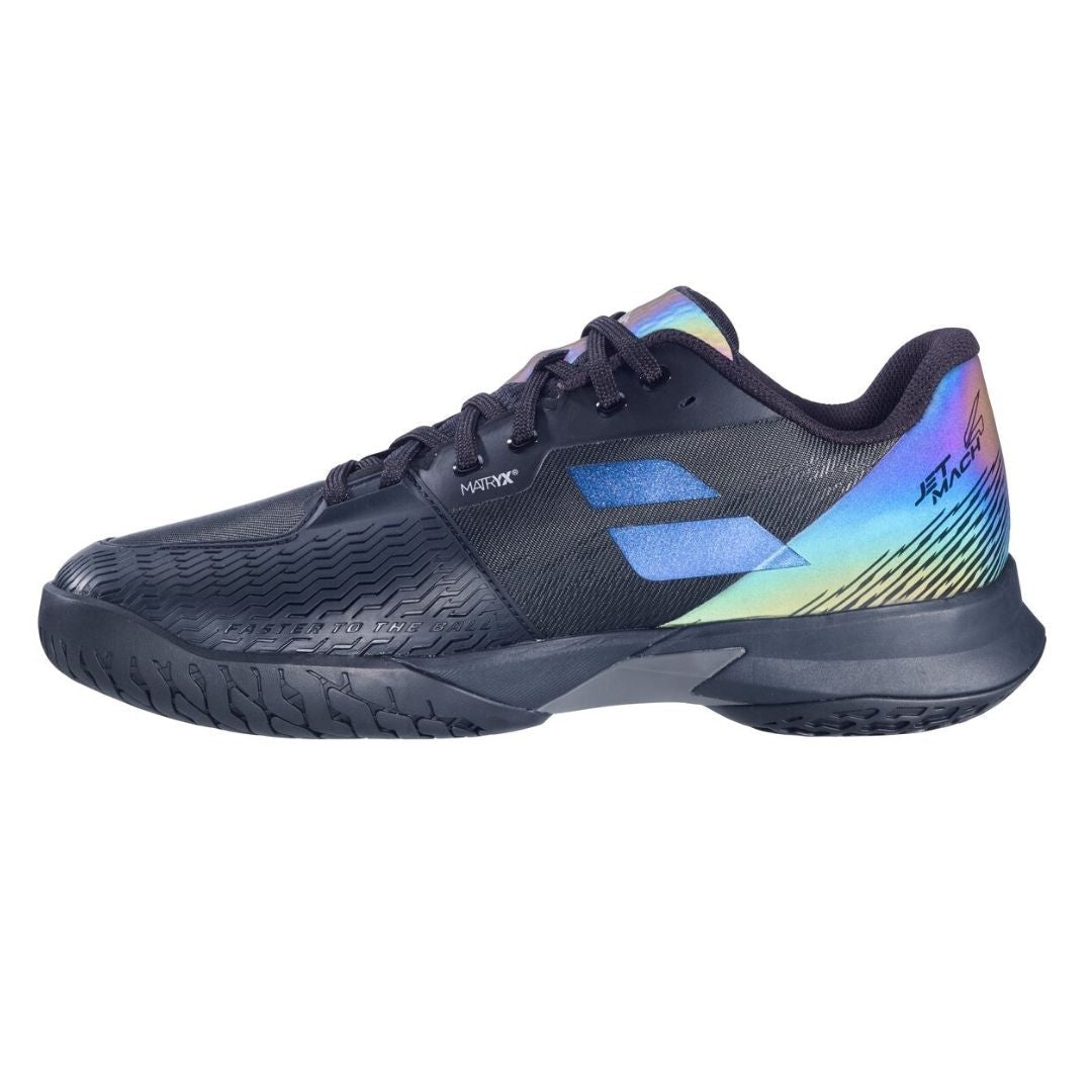 Babolat Jet Mach 4 Spectra All Court Men Padelskor (Black/Spectra)