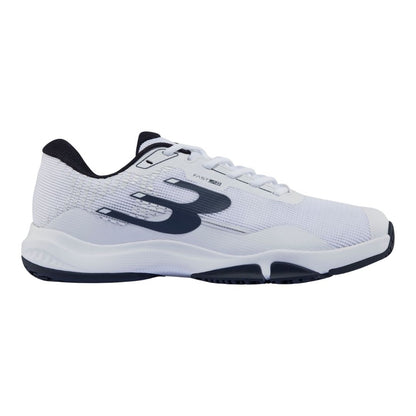 Bullpadel Hybrid Fly 26I (White/Navy) Padelskor