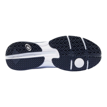 Bullpadel Hybrid Fly 26I (White/Navy) Padelskor
