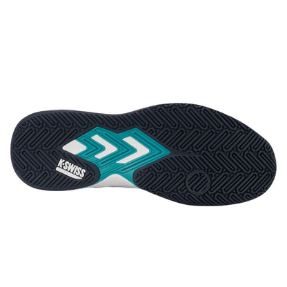 K-Swiss Ultrashot Light (White/Carbon/Baltic) Padelskor