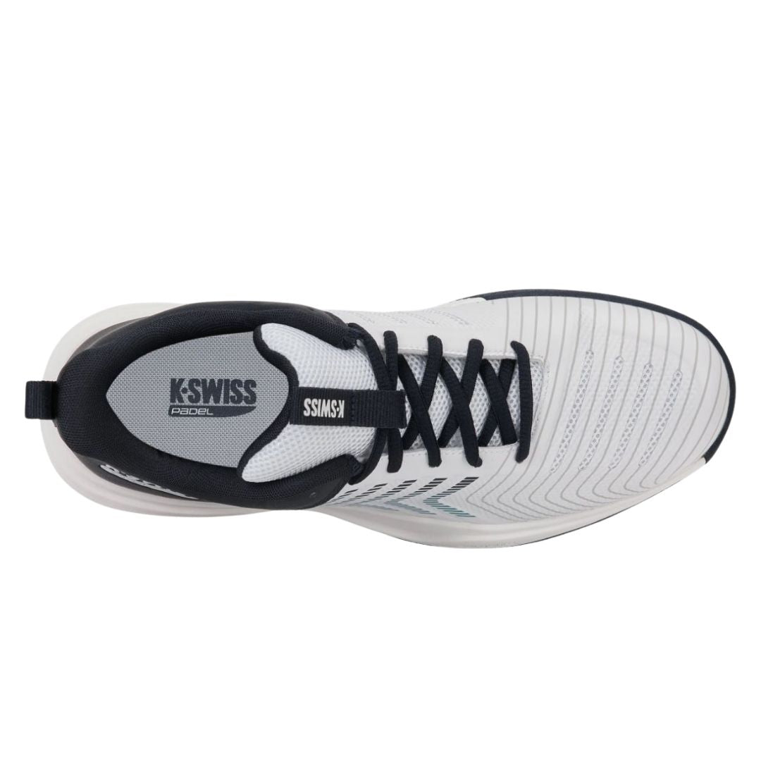 K-Swiss Ultrashot Light (White/Carbon/Baltic) Padelskor