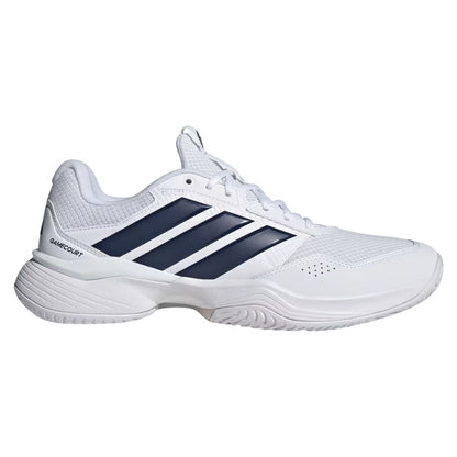 Adidas Gamecourt 3 Men (Cloud White/Dark Blue/Core Black) Skor