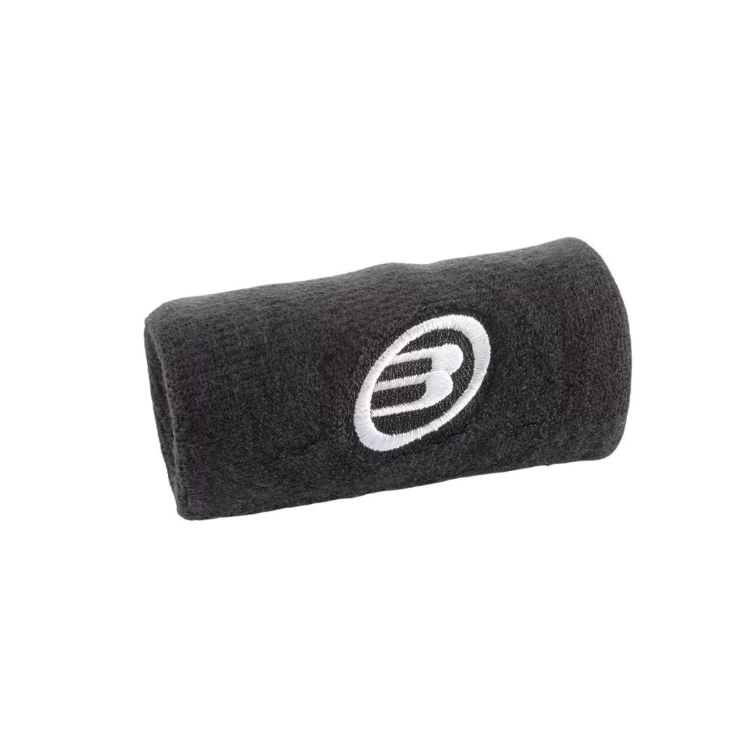 Bullpadel BPMU262 I Wristbands (2-pack, Black/White)