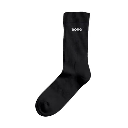 Björn Borg Essential Crew (3-pack, Black) Strumpor