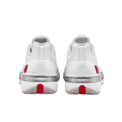 Wilson Rush Tour 5 CTC Padelskor (Bright White/Wilson Red/Microchip)