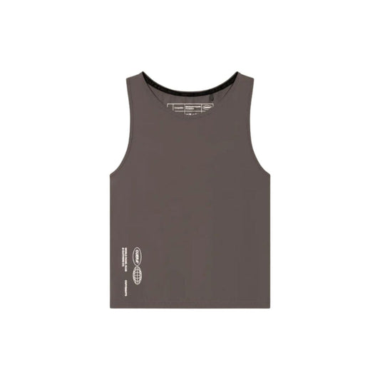 Cuera Oncourt Cropped Tank Top Padellinne (Dark Brown)