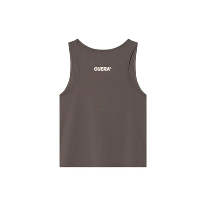 Cuera Oncourt Cropped Tank Top Padellinne (Dark Brown)