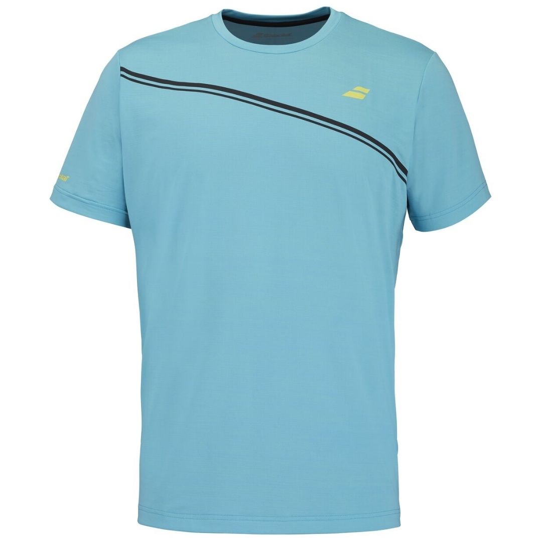 Babolat Compete Crew Neck Tee T-shirt (Scuba Blue)