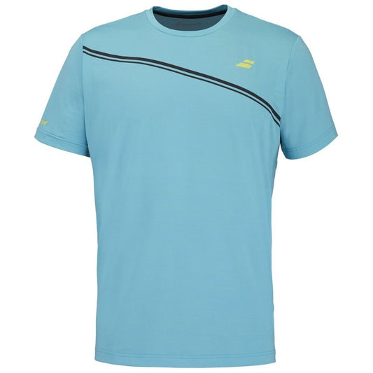 Babolat Compete Crew Neck Tee T-shirt (Scuba Blue)
