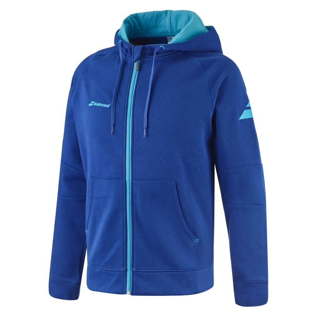 Babolat Exercise Hood Jacket Men Huvtröja (Sodalite Blue)