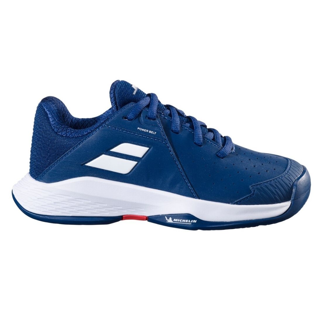 Babolat Propulse Junior 3 All Court Boy BA3J2S25A478 Padelskor (Estate Blue/White)