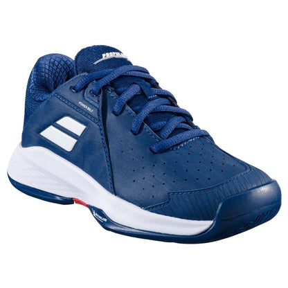 Babolat Propulse Junior 3 All Court Boy BA3J2S25A478 Padelskor (Estate Blue/White)