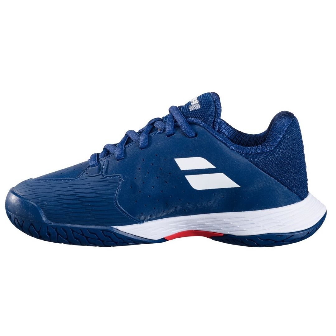 Babolat Propulse Junior 3 All Court Boy BA3J2S25A478 Padelskor (Estate Blue/White)